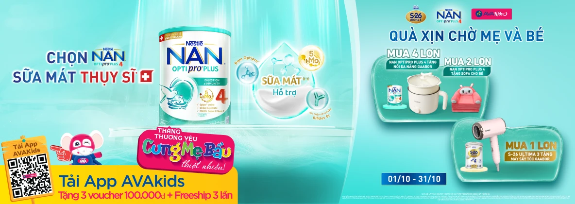 Banner trang NH Nestle Nan